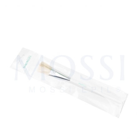 Pincel p/aplicação de mascara, pelo natural 19,5cm
