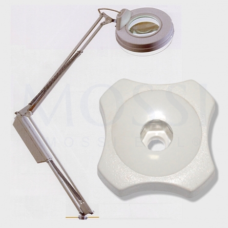 lupa estetica, lupa com luz, candeeiro com lupa mossi epil