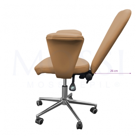 inclinação da cadeira