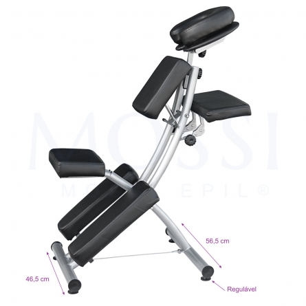 detalhes da cadeira para massagens