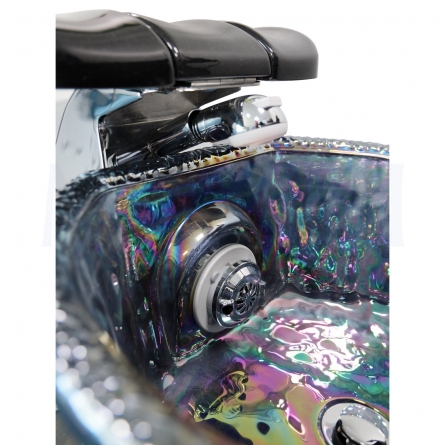 detalhe interior da bacia de hidromassagem