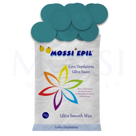 cera depilatoria azuleno discos, comprar cera depilatoria, cera de depilação, cera quente, mossi epil, 1kg