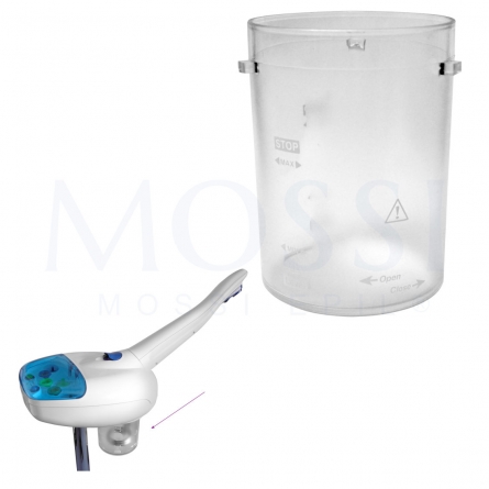 copo acrilico Vaporizador facial digital ozono ajustável aromaterapia mossi epil