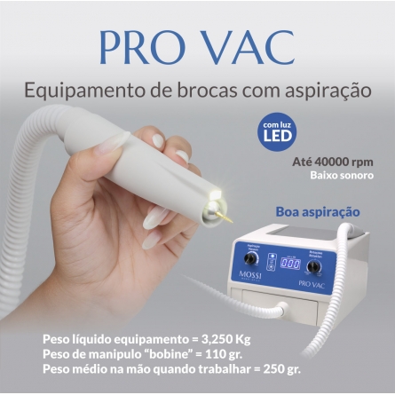 anuncio brocas com aspiração para unhas