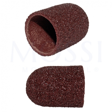 Nail Sanding Cap Grinding Head for Manicure Pedicure Acrylic Nail Gel Polish, Nail Drill Tools Nail Files Pedicure, 80 grit, mossi epil