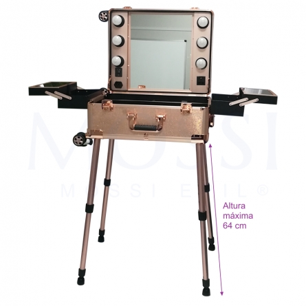 altura mesa de maquilhagem profissional