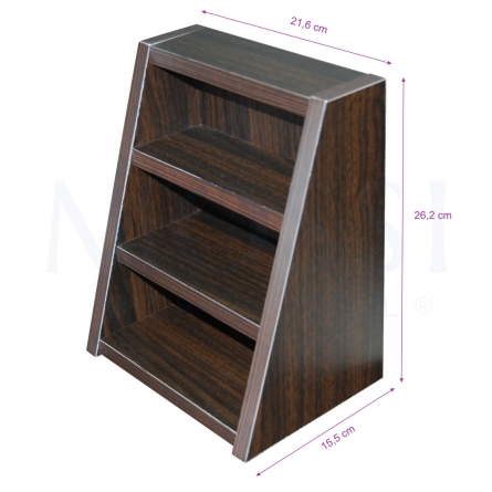 dimensões do expositor da mesa de manicure