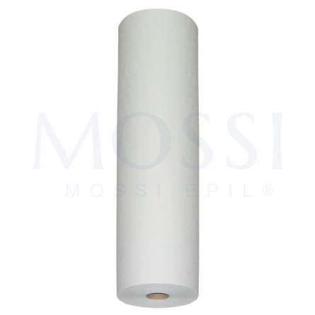 Rolo papel crepado marquesa com pic. Branco 38grs 0.58x100mt
